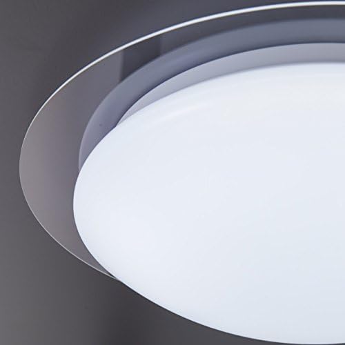 B.K.Licht LED Bathroom Ceiling Light, Flush Light for Kitchen & Living Room, Built-in 12W LED Board, Dimmable, 16 Colors & 4 Color-Changing Modes, IP44 Splash Water Proof, 230V