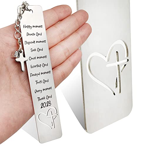 Inspirational Bookmarks Gifts for Women, Men, Book Lover, Christian Gifts for Book Lover, Readers,...
