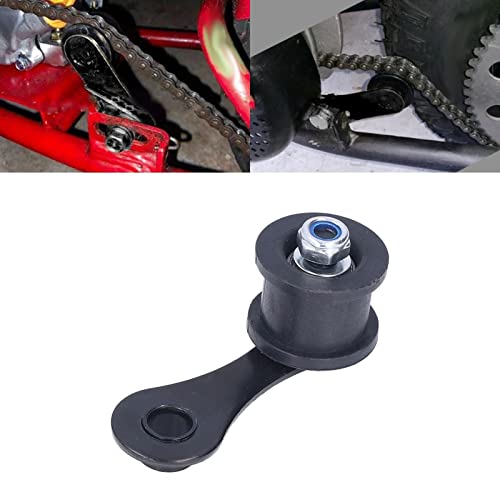 Motorrad-Kettenrollenspanner-Set, Kettenspannrolle, Motorrad-Kettenspanner mit Feder für Street Dirt Pit Bike, ATV, Quad-Scooter