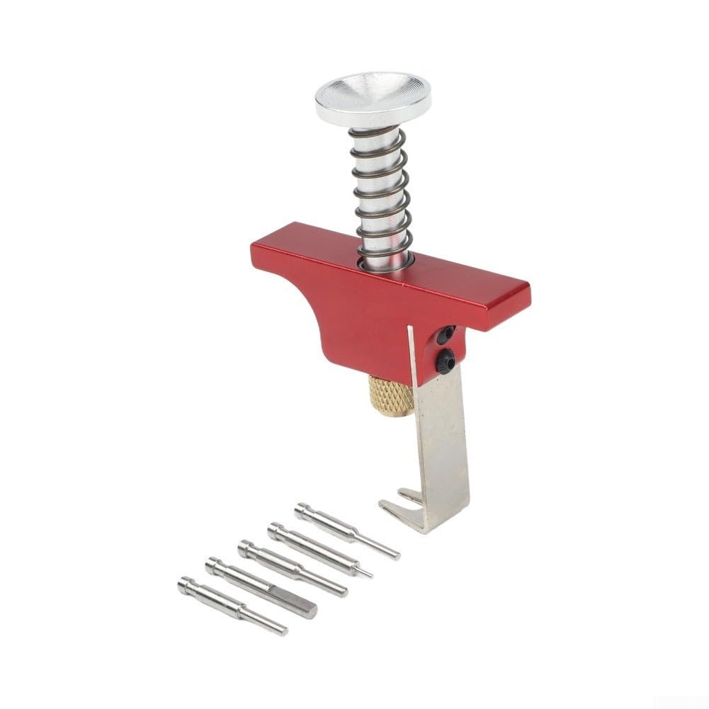 Propeller Puller for BetaFPV Air65 Air75 D16 D20 - Aluminium Alloy Props Remover with 5 Ejector Pins - Lightweight RC for fpv Racing Maintenance Tool 81x55mm(Red)