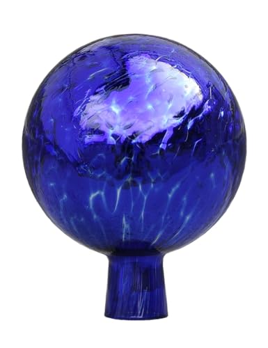 Rosenkugel Gartenkugel 15 cm aus Glas Venezia Maritim, verspiegelt