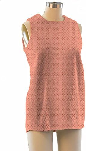 Suuchi Custom Back Pleated Blouse (4-6, Pink Strawberry Fields)