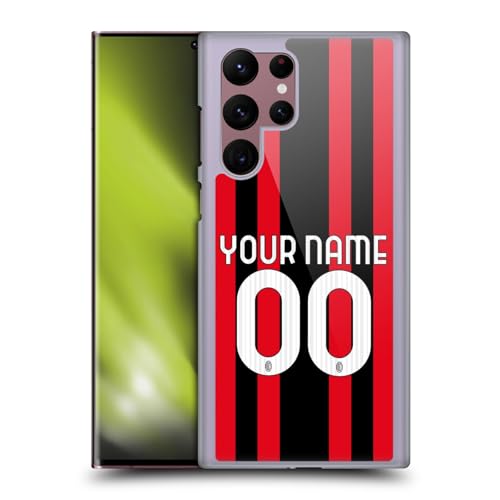Coque AC Milan Samsung S22 Ultra Cadeau Personnalisé Maillot Football