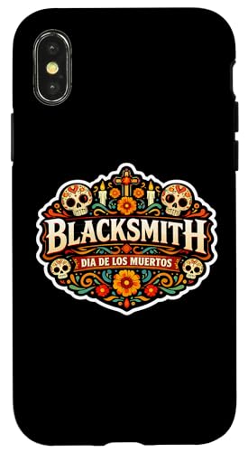 ���L�V�R�̒b�艮�̎��҂̓� Dia De Los Muertos Fiesta �X�}�z�P�[�X iPhone X/XS �p