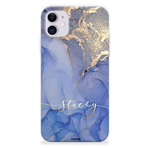 CaseStone Personalised Phone Cases fit Apple iPhone – Custom Design Made in UK Clear Soft Silicone Cover – Great Gifts for Birthday, Christmas (iPhone 7/8 Plus, 05)
