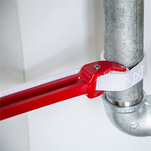Strap Wrench 12" Handle Adjustable Nylon Strap Pipe Wrench Oil Filter Strap Opener Wrench Disassembly Tool Handle #TOP2