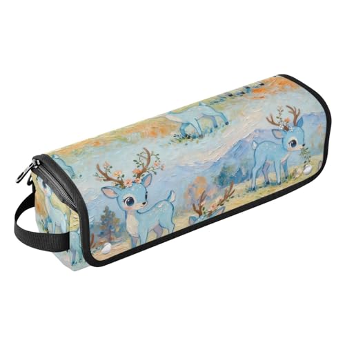Funda y bolso organizador para herramientas de cabello resistentes al calor 15-16 pulgadas con diseño de ciervo en safari miniatura 1