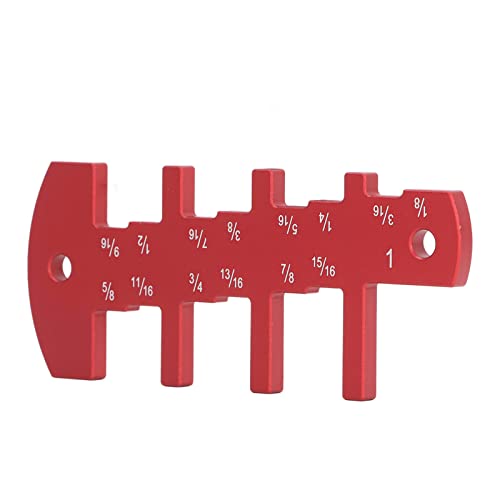 Router Depth Gauge, Table Saw Depth Gauge Height Limit Gauge Clarity Depth Gauge for Router and