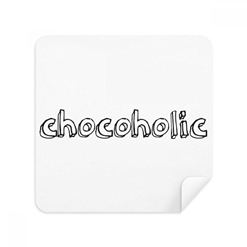Chiffon de nettoyage lunettes Chocoholic suède essuie écran tactile