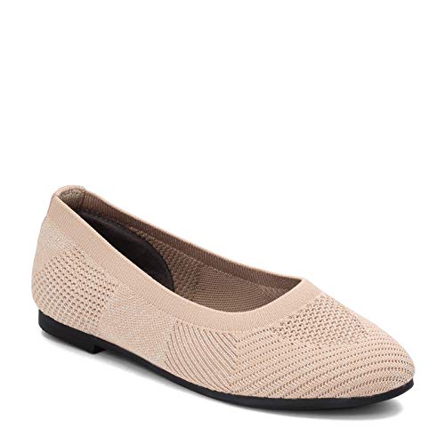 Bernie Mev Women's Nikki Flat Blush Silver 39