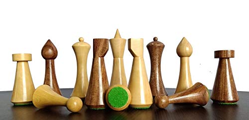 Pièces d'échecs Hermann Ohme avec 2 reines pour éviter les pions inversés