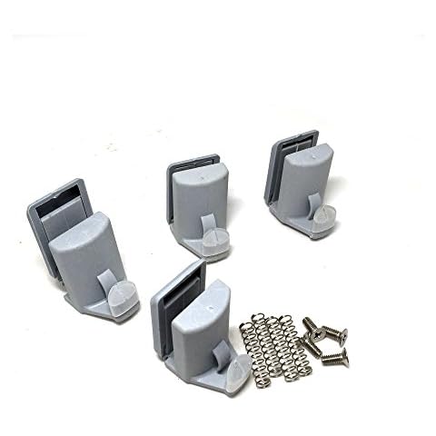 4 x Shower Door Hooks Guides/Rollers/ Wheels/Runners 106-4 Cover