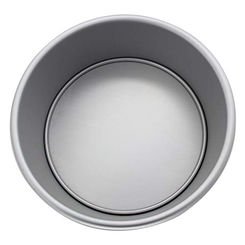 Image of Othmro 1 Pack Bakeware Round Cake Pan 191mm(Bottom)*203mm(Top) Dia with Removable Loose Bottom Quick Release Coating Bakeware for Oven and Instant Pot Cake Baking