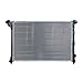 TYC 2747 Compatible with MINI COOPER 1-Row Plastic Aluminum Replacement Radiator, Black