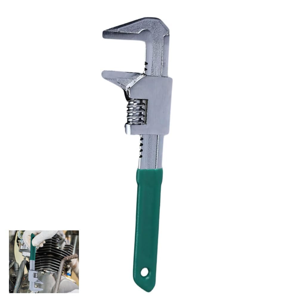 Bolivia's Adjustable Wrench,Repair Spanner Wrench Hand Tool, F Type Wrench Adjustable Wrench, Faucet Pliers Adjustable Spanner Wrench, Water Pump Pliers Angle Wrench