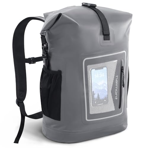 Haimont Wasserdichter Dry Bag 30l - Roll Top Rucksack mit gepolstertem Tragegurt, wasserdichte Tasche für Wassersport, Fahrrad Rucksack, Trekking, Surfen,...