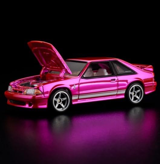Mattel Hot Wheels RLC Exclusive Pink Edition 1993 Ford Mustang Cobra R, HWF29