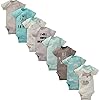 Gerber Baby 8-Pack Short Sleeve Onesie Bodysuits