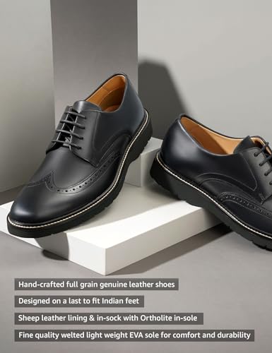 Image of Symbol Premium Mens Smart Casual Derby Leather Shoes