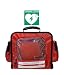 Produktbild MedX5 Erste Hilfe Verbands- & Defibrillator Wandtasche für EH DIN-Füllungen 13169 & 13157