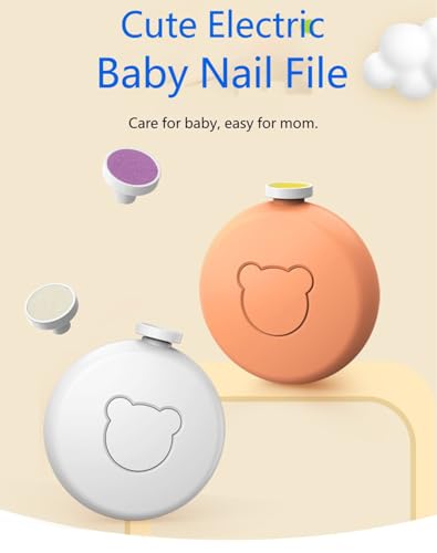 Kit de manucure sécurisé Bébicure orange, cadeau de naissance - 2