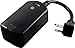 GE Z-Wave Wireless Smart Lighting Control Outdoor Module, On/Off, Plug-In, Black, Hub Required, 12720, Works with Alexa