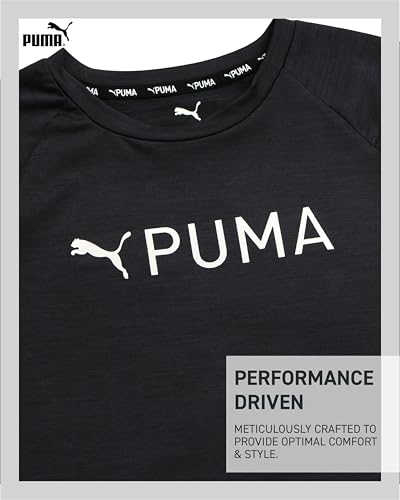 PUMA Boys Youth Dry Fit T-Shirt - Active Performance Short Sleeve Athletic Shirts for Teens (Size: 8-20)3