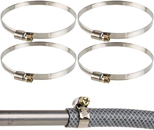 Fascette Stringitubo In Acciaio Inox | Larghezza 9 Mm | DIN3017 V2A | Per Fissaggio Tubi Professionale - Foto 2