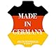 Vascavi Ledergürtel, 3 cm breit, Made in Germany, echt Leder Gürtel für Damen und Herren, kürzbar (80 cm Gesamtlänge 90 cm, Schwarz)