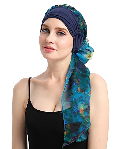 Chemo Turban For Cancer Women Cancer Headwear Headwrap Scarfs Cap
