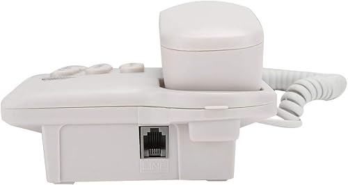 Miniatura 8 de Teléfono fijo, con cable de montaje en pared de escritorio con cable, teléfono de extensión inglés con silencioredireccionamiento de un botónfunción