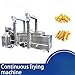 Commercial Batch Fryer Deep Frying Machine Industrial Fryer Equipment, High Volume Frying System with Temperature Control for Snack Production, Central Kitchen and Restaurant Use