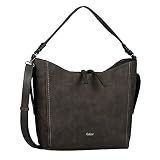 Gabor bags VALERY Damen Schultertasche one size, dark grey, 33x12x30