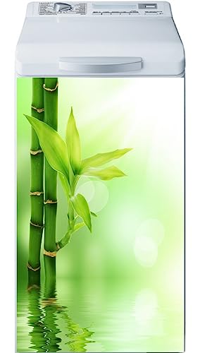 Jm-Déco Sticker Lave Linge Bambou 40x80 cm