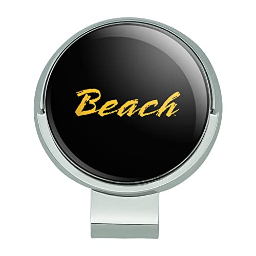 California State University Long Beach Secondary Logo Golf Hat Clip With Magnetic Ball Marker