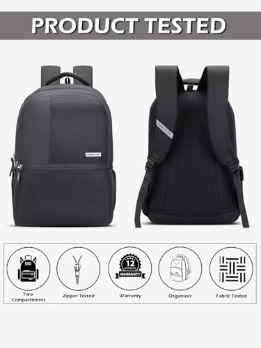 Image of Lavie Sport 31L Alpha | 19 Inch | Fits Upto 15 Inch Laptop Backpack | Laptop Compatiable | College Bag | For Men & Women