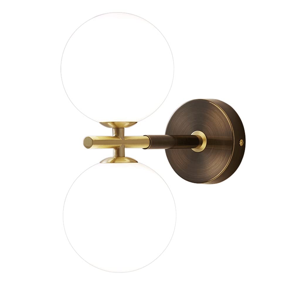 YNIYUJKL Wall Lamp, G9 Lighting Fixtures, Modern Nordic Copper Wall Lamp,Perfect Room Decorative Wall Lights, Led Bedside Wall Sconce, Reading Lamps, For Living Room Bedroom,Gold a