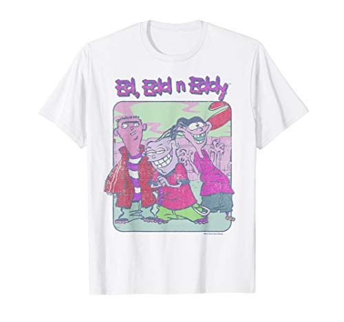 Cn ed, edd n eddy neon group shot t-shirt