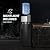 VECYS Water Dispenser Cooler with Ice Maker, 27LBS Daily Ice Making and Hot Cold Water Supply, Child Safety Lock and Compatible with 3 or 5 Gallon Bottles, Ideal for Home and Office