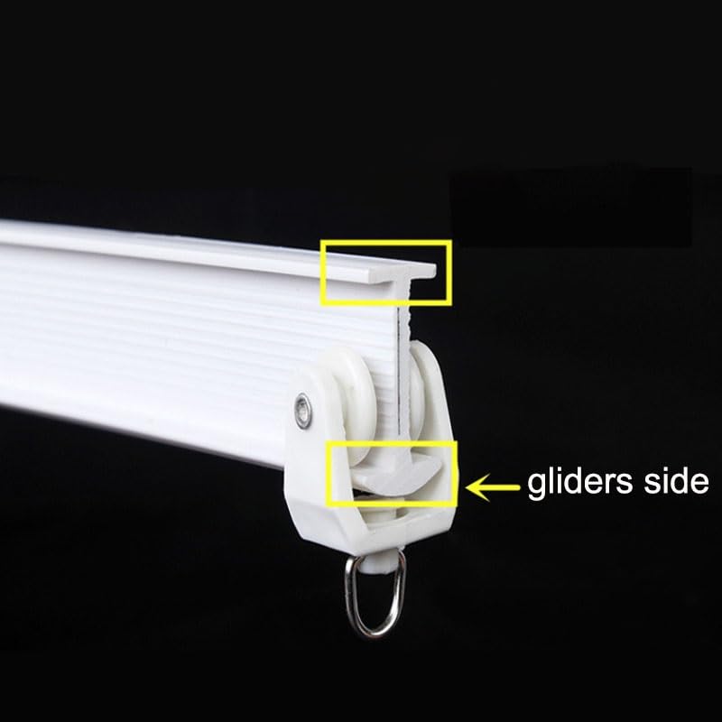 Sistema de riel curvado flexible de 5 metros para guías de techo y separador de estancias 5