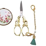 Utilisations multiples : augmentez votre jeu de broderie avec notre broderie vintage conçue pour la fabrication des amateurs de maternité. Ces ciseaux polyvalents sont parfaits pour la coupe, la couture et le point d'aiguille et conviennent aussi bien à une utilisation en studio et montrent la maîtrise et la précision de l'artisanat à chaque coupe.