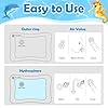 Alfombra Agua Bebe Tummy Time, Tapete de Agua Sensorial Bebe 3 6 9 Meses, Colchoneta de Agua Bebe sin BPA, Almohadilla Agua Inflable Juegos 0-6 Meses #5