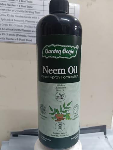 Image of Garden Genie Ready to Use Neem Oil Spray for Plants Home Garden, 500ml