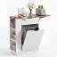 Walnut|1 Drawer+shelf
