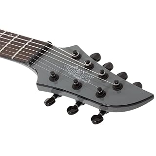 Schecter Keith Merrow KM-7 MK-III Hybrid – Guitare électrique 7 cordes – Telesto Grey - Les Beatles, Paul McCartney, John Lennon, RIngo Starr, George Harrison Schecter Keith Merrow KM-7 MK-III Hybrid - Guitare électrique 7 cordes - Telesto Grey – Image 4