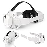 Head Strap for Oculus Quest 2, Adjustable Replacement for Elite Strap,Exclusive Designed Battery Pack Mount Bracket for Longer Game Time, Enhance Support and Reduce Pressure(Battery Pack not Included)