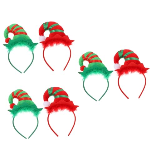 Bandeau de Noël coiffe en tissu pour fêtes de famille et déguisements enfantins