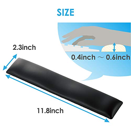 Repose-poignet ergonomique FITTIO long avec mousse haute densité - 6