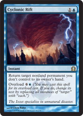Magic The Gathering - Cyclonic Rift (35) - Return to Ravnica (1