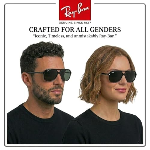 Image of Ray-Ban RB2198 BILL Square Shaped Sunglasses for Men & Women with Official RAYBAN Eyewear Kit